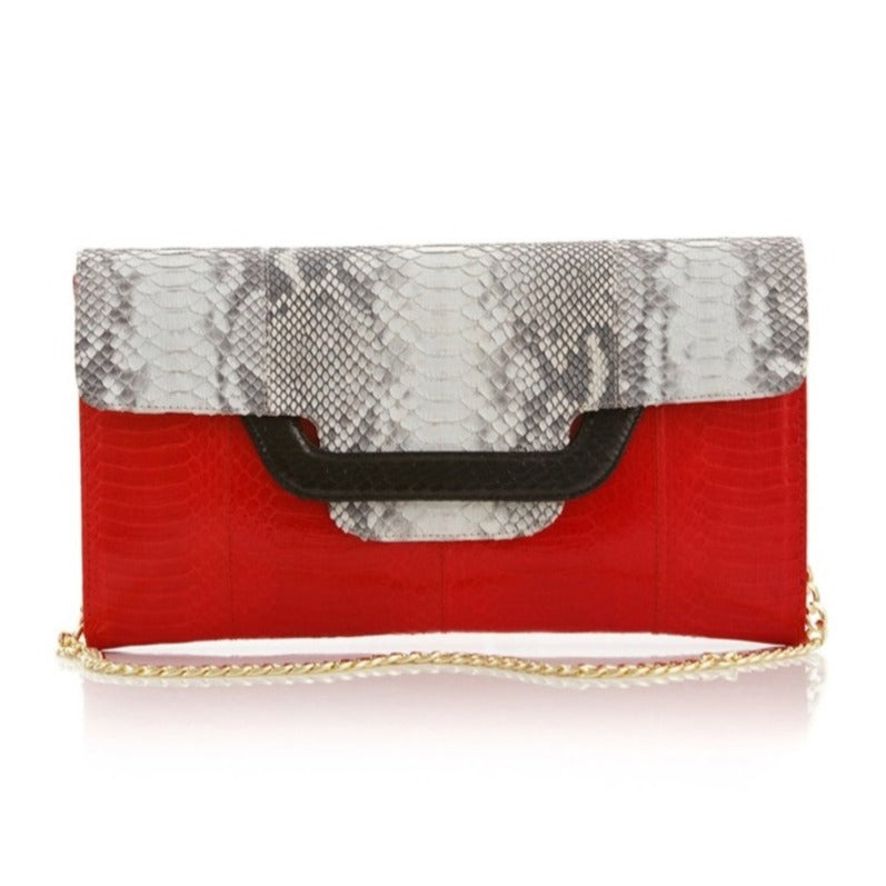 Red evening bags on sale clutches